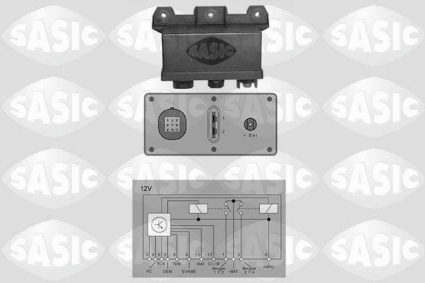 SASIC Glödrelä 9314003 9314003 SASIC kontrollenhet glödstiftsystem VW LT