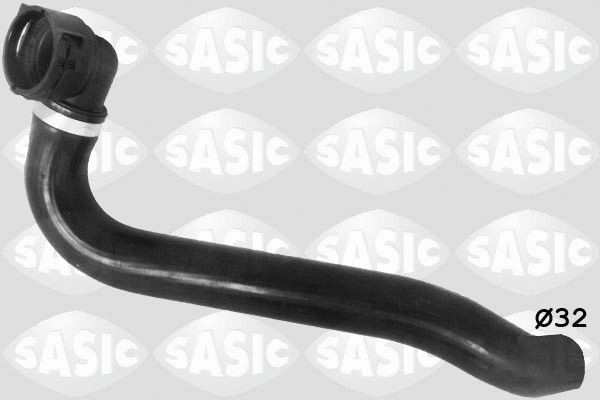 SASIC Tubo flexível do radiador 3406121 Tubo flexível do radiador SASIC Lancia BETA 3406121