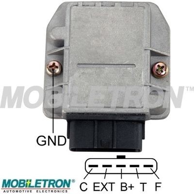 MOBILETRON Unidade de controlo, sistema de ignição IG-T019 Módulo de ignição MOBILETRON Alfa Romeo 166 IG-T019
