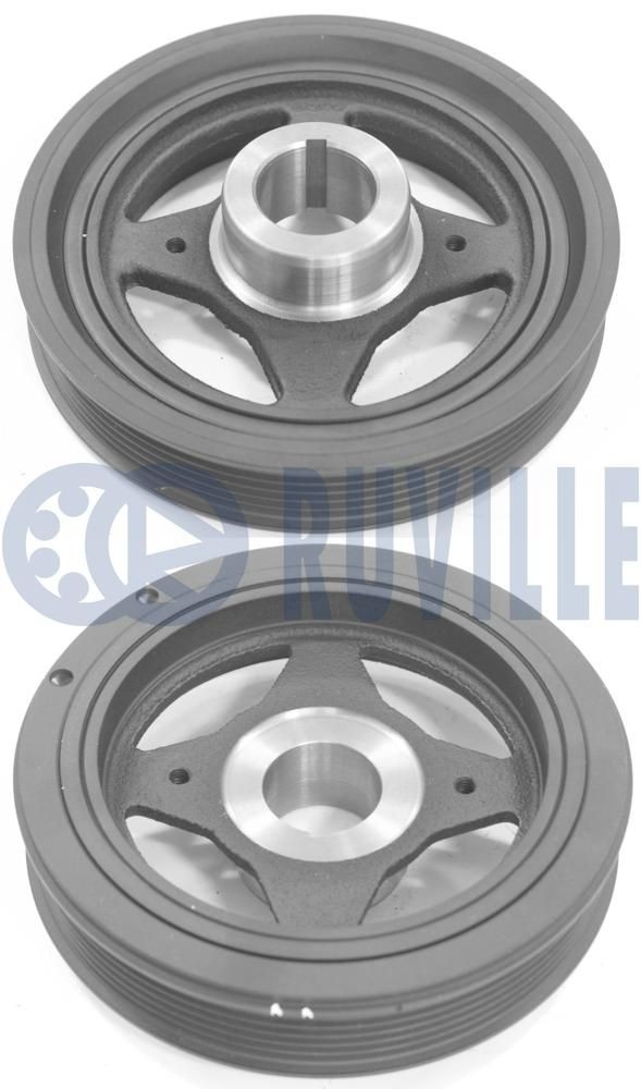 RUVILLE Poulie damper (vilebrequin) 515907 BMW Série 3 Kit de poulies vilebrequin RUVILLE 515907