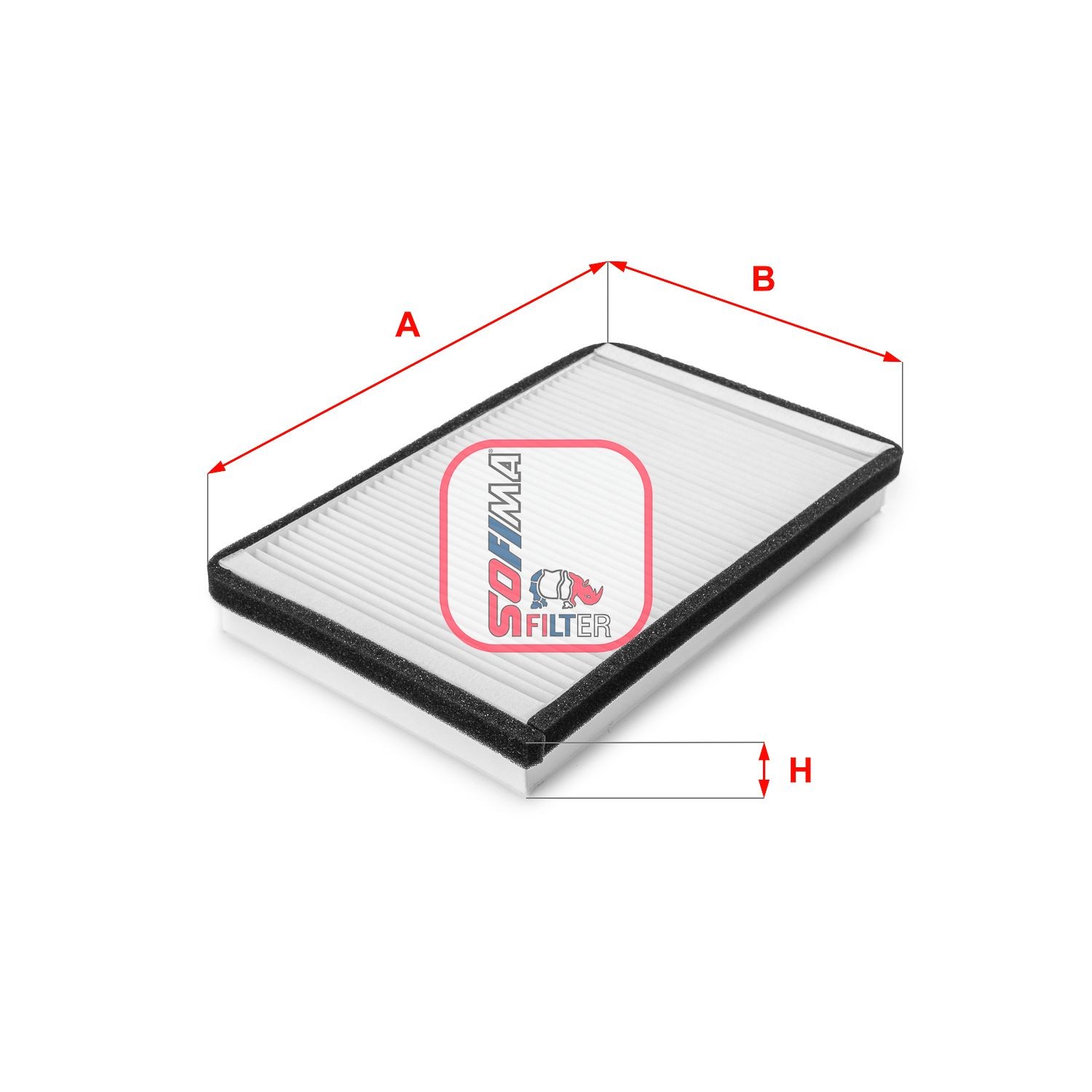 SOFIMA Filtro abitacolo S 3033 C SOFIMA S 3033 C Filtri abitacolo Fiat Multipla 186 prezzo