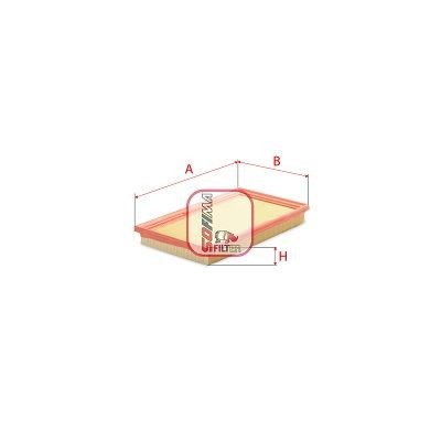 SOFIMA Luchtfilter S 3307 A Luchtfilterelement HYUNDAI SOFIMA S 3307 A