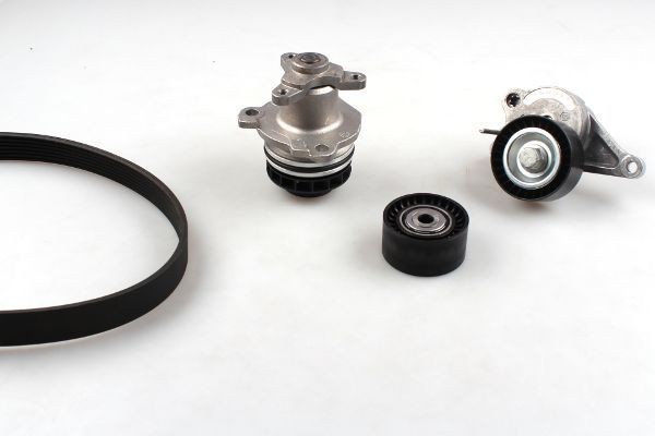 HEPU Vandpumpe + kileremssæt PK09640 PK09640 Ribrem VOLVO XC 90 HEPU