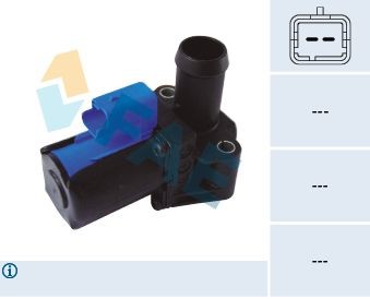 FAE Válvula de regulação do líquido de refrigeração 55004 Válvula de regulação do líquido de refrigeração FAE LACETTI 55004 baratos