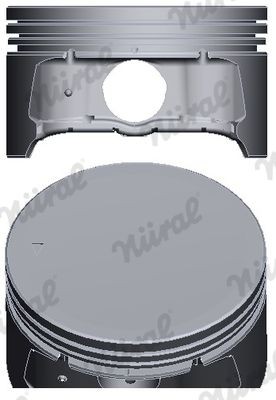 NÜRAL Piest 87-429407-00 Piest motora Ford B4Y 87-429407-00 NÜRAL