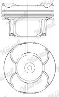 Πιστόνι NÜRAL 87-434600-10 NÜRAL EcoTough ® 87-434600-10 Πιστονι BMW Σειρά 5 2021