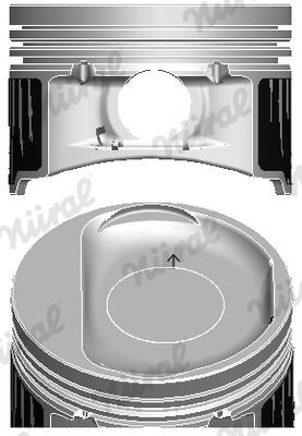NÜRAL Piest 87-436806-00 NÜRAL 87-436806-00 Piest motora Alfa Romeo Mito 955 cena
