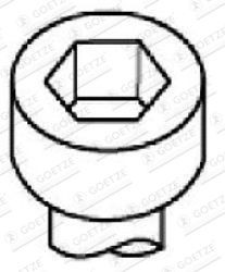 GOETZE Cilinderkopbouten 22-01295B 22-01295B Cilinderkopbout NISSAN LEAF GOETZE