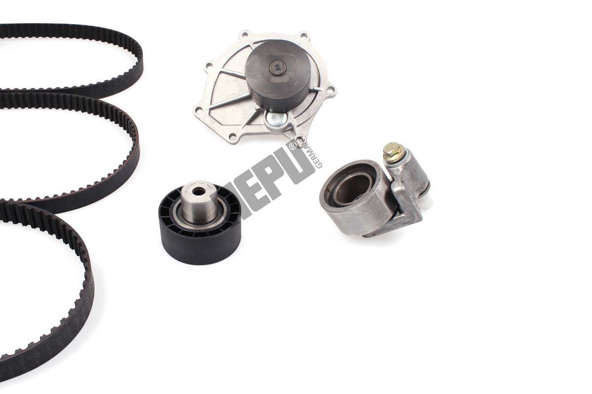 HEPU Vesipumppu + jakohihnasarja PK26010 HEPU PK26010 LAND ROVER Hihnat hinta