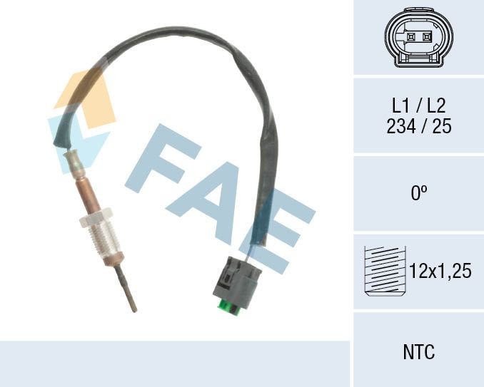 FAE Kontakt, rudehejs 62650 FAE Kontakt rudehejs KIA 62650