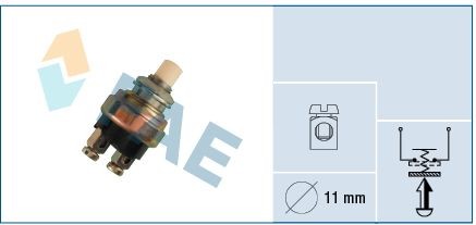 FAE Διακόπτης 63160 Σετ καλωδίων, κοτσαδόρος FAE SMART 63160