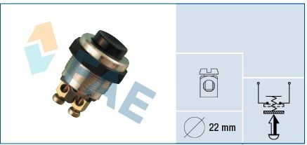 FAE Interruptor 63190 63190 Kit eléctrico, dispositivo de reboque ALFA ROMEO BRERA FAE
