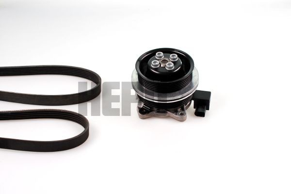 HEPU Pompa acqua + Kit cinghia Poly V PK06510 PK06510 costo Cinghia servizi HEPU AUDI A4