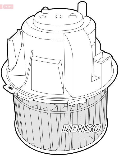 DENSO Βεντιλατέρ εσωτερικού χώρου DEA10050 DENSO Εξαρτήματα για το βεντιλατέρ LANCIA DEA10050