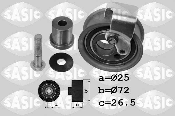 SASIC Timing belt tensioner pulley 1706074 SEAT IBIZA SASIC timing belt tensioner pulley 1706074
