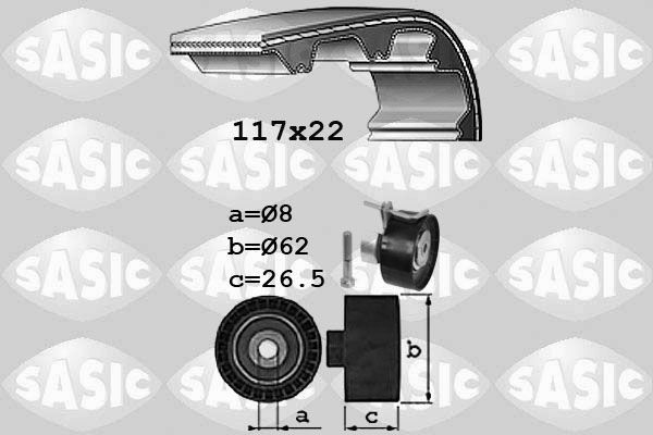 SASIC Zahnriemensatz 1756069 1756069 Zahnriemensatz SASIC VOLVO C30