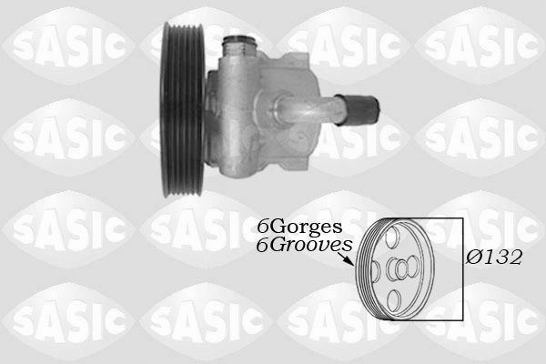 SASIC Servopumpe 7070043 Elektrische Servopumpe SASIC Volkswagen CADDY 7070043