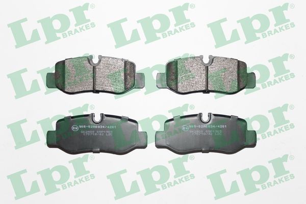 LPR Piduriklotsid 05P1905 05P1905 Piduriklotsid LPR MERCEDES-BENZ CLK