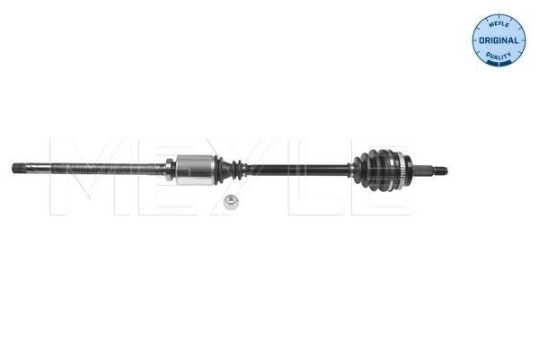 MEYLE Aandrijfas 16-14 498 0020 Aandrijfas MEYLE CLIO 16-14 498 0020 goedkoop