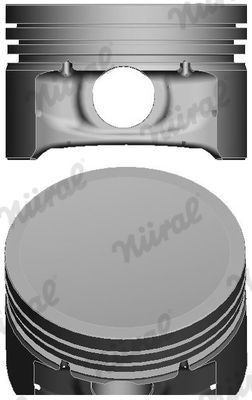 Πιστόνι NÜRAL 87-450000-00 NÜRAL 87-450000-00 Πιστονι RENAULT Symbol 2003