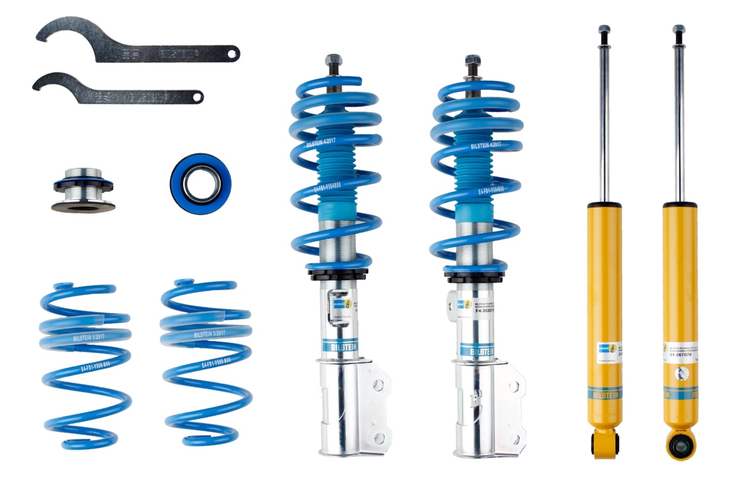 BILSTEIN Støddæmpere og fjedre 47-257597 BILSTEIN 47-257597 Monte Carlo II Sportsundervogn pris