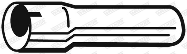 WALKER Heitgaasitoru 17465 WALKER 17465 Väljalasketoru 440 K (445) hind