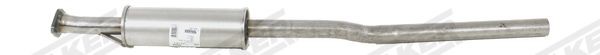 WALKER Mittenljuddämpare 22161 22161 WALKER mellan ljuddämpare Toyota 4 RUNNER
