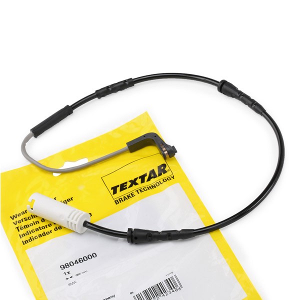 TEXTAR Waarschuwingscontact, remvoering- / blokslijtage 98046000 98046000 Remblokslijtage indicator HONDA CONCERTO TEXTAR