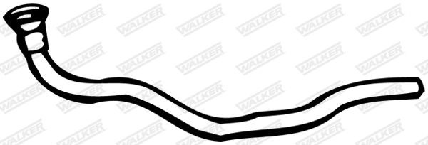 WALKER Tubo gas scarico 09276 WALKER 09276 Tubi di scarico Scorpio Mk1 Hatchback (GAE, GGE) prezzo