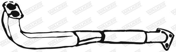 WALKER Tubo de escape 06061 Tubos de escape WALKER Rover 600 06061