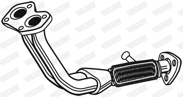 WALKER Výfukové potrubie 06059 Vyfukove potrubie WALKER Rover 600 06059