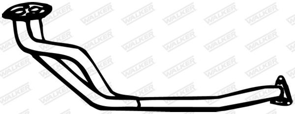 WALKER Exhaust Pipe 21551 WALKER 21551 Exhaust Pipe