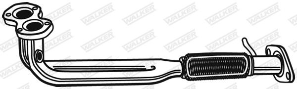 WALKER Výfukové potrubie 03494 03494 Vyfukove potrubie ROVER 600 WALKER