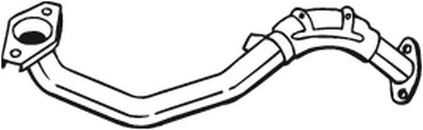 BOSAL Tuyau d'échappement 750-159 Toyota 4 RUNNER Tuyau d'échappement BOSAL 750-159