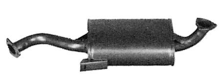 IMASAF Midtre lydpotte 11.47.06 11.47.06 Mellomlyddemper ALFA ROMEO GIULIETTA IMASAF