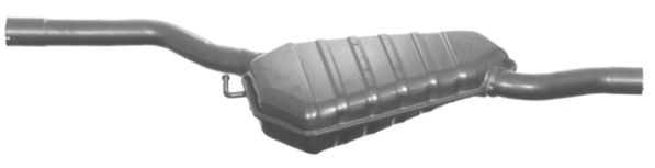 IMASAF Vidējais izpl. gāzu trokšņa slāpētājs 13.33.06 IMASAF 13.33.06 Vidējais trokšņa slāpētājs SUZUKI VITARA orģinālās