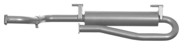IMASAF Front Silencer 85.17.03 MERCEDES-BENZ SPRINTER IMASAF front silencer 851703