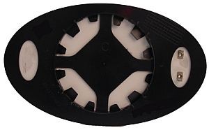 ABAKUS Vetro specchio, specchio esterno 2501G01 ABAKUS 2501G01 Vetro specchio retrovisore Seat ALHAMBRA originali