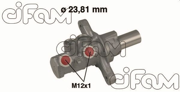CIFAM Hoofdremcilinder 202-522 CIFAM Hoofdrem, cilinder CITROËN 202-522