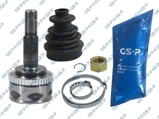 Sada kĺbov hnacieho hriadeľa GSP 841243 GSP 841243: Homokinetický kĺb Nissan ALMERA 2007