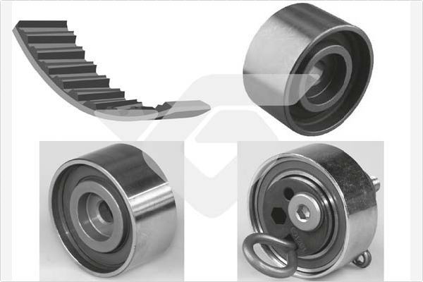 HUTCHINSON Kamremssats KH 412 KH 412 HUTCHINSON kuggremssats RENAULT LATITUDE