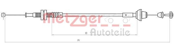 METZGER Câble d'accélérateur 11.0182 11.0182 Câble d'accélérateur METZGER CHEVROLET CAMARO