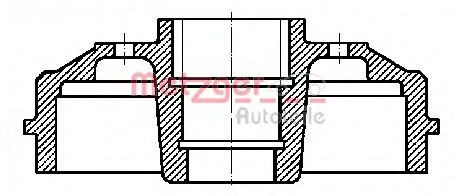 METZGER Bremsetromle BT 800 Bremsetromler METZGER Kia SPORTAGE BT 800