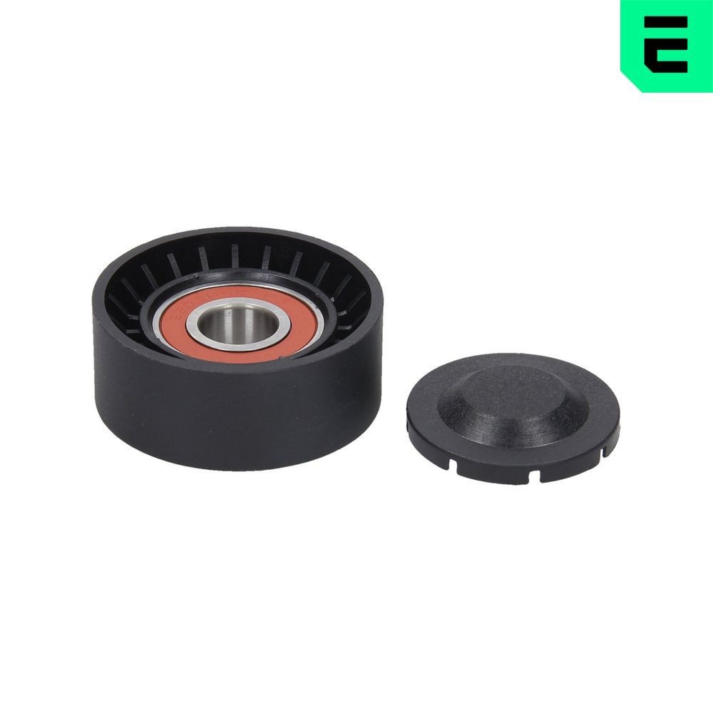OPTIMAL Galet enrouleur de courroie d'accessoire 0-N2422S Poulie renvoi transmission courroie trapézoïdale à nervures OPTIMAL GLC 0-N2422S pas cher