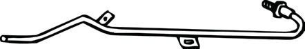 BOSAL Druckleitung, Drucksensor (Ruß- / Partikelfilter) 000-057 000-057 BOSAL PORSCHE Differenzdrucksensor