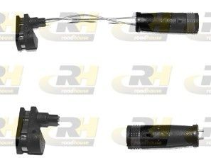 ROADHOUSE Προειδοπ. επαφή, φθορά υλικού τριβής των φρένων 001096 Αισθητήρας φθοράς τακάκια φρένων ROADHOUSE MERCEDES-BENZ 001096