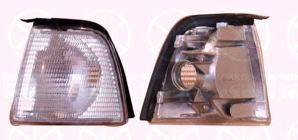 KLOKKERHOLM Blinker 00170392 00170392 KLOKKERHOLM blinkersglas Audi A6