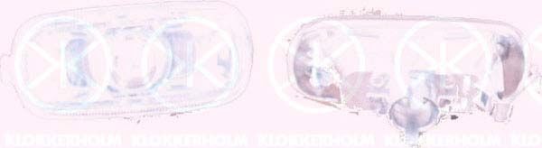 KLOKKERHOLM Blinker 00190610 00190610 KLOKKERHOLM framblinkers och bakblinkers AUDI A6