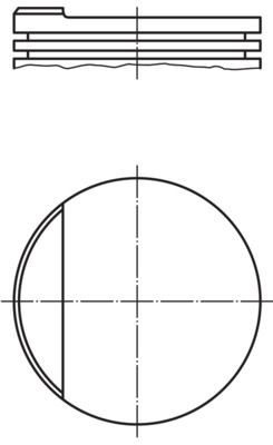 Piston MAHLE 002 89 10 MAHLE 002 89 10 2001 MERCEDES-BENZ SL piston replacement