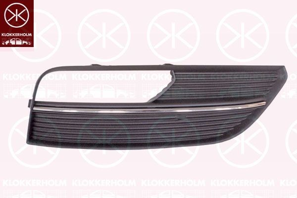 KLOKKERHOLM Ventilationsgaller, stötfångare 0027912 0027912 KLOKKERHOLM kåpa dimljus Audi A7